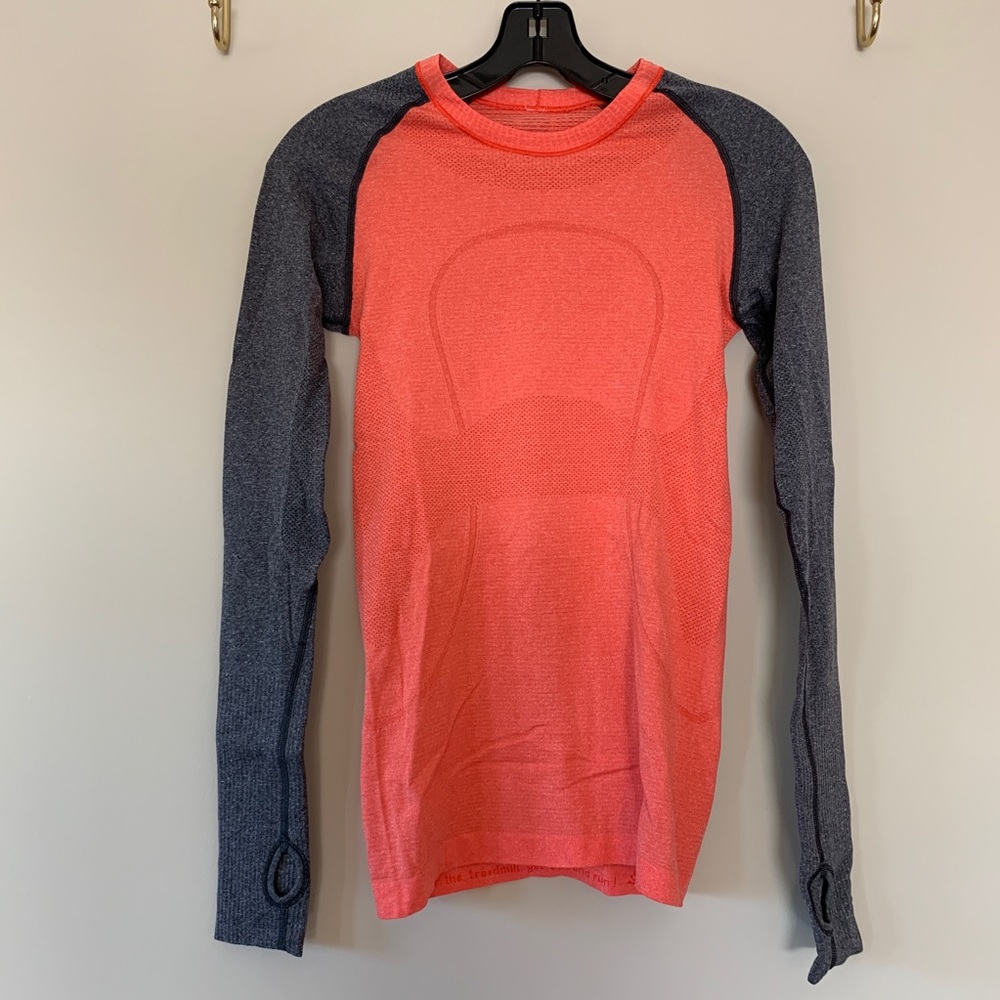 Lululemon Swiftly Tech Long Sleeve Sz 4